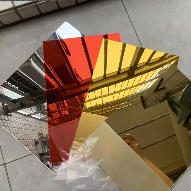 Paneles de espejo acrílico