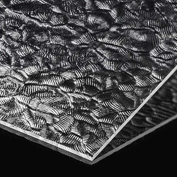 textured acrylic sheet