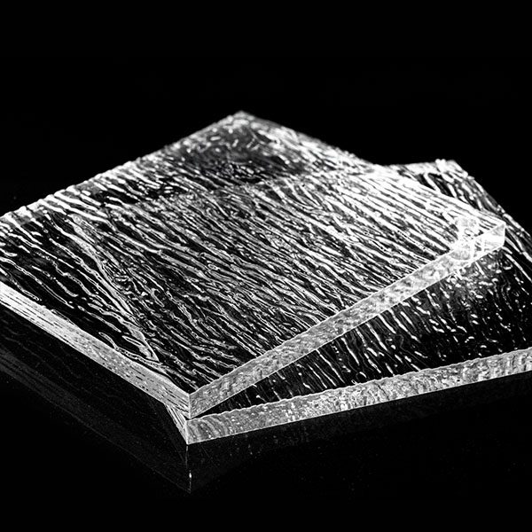 textured acrylic sheet
