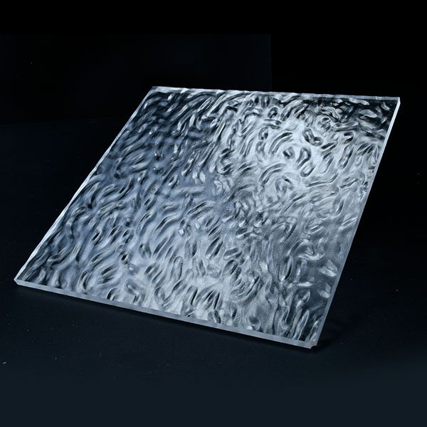 textured acrylic sheet