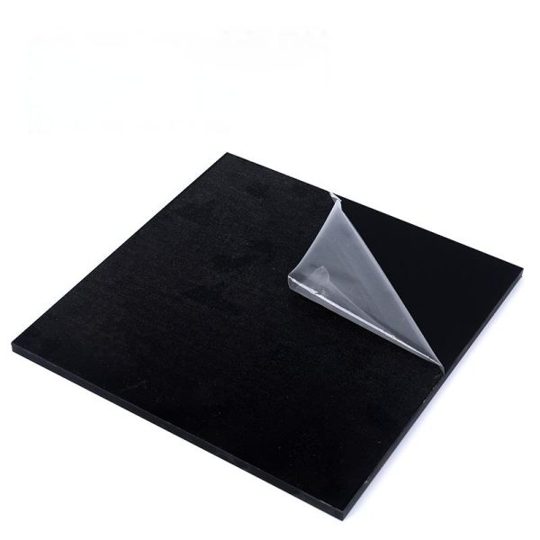 black acrylic sheet