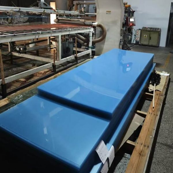 custom acrylic sheet blue